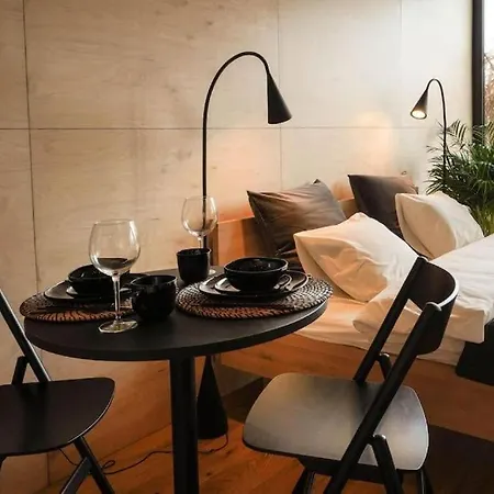 Vakantiehuis Domy W Ogrodzie - Riverfront Cabins